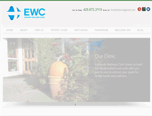 Tablet Screenshot of edmondswellness.com